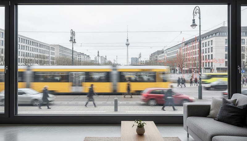 Kunststoff- vs. Holzfenster: Was dämmt Lärm besser?