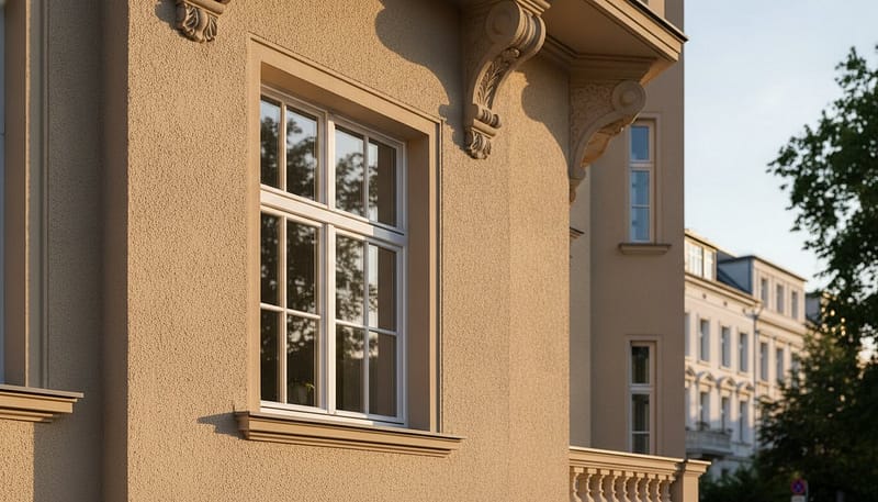 Denkmalschutzfenster mit Sprossen in Berlin: Ästhetik trifft Denkmalschutzauflagen